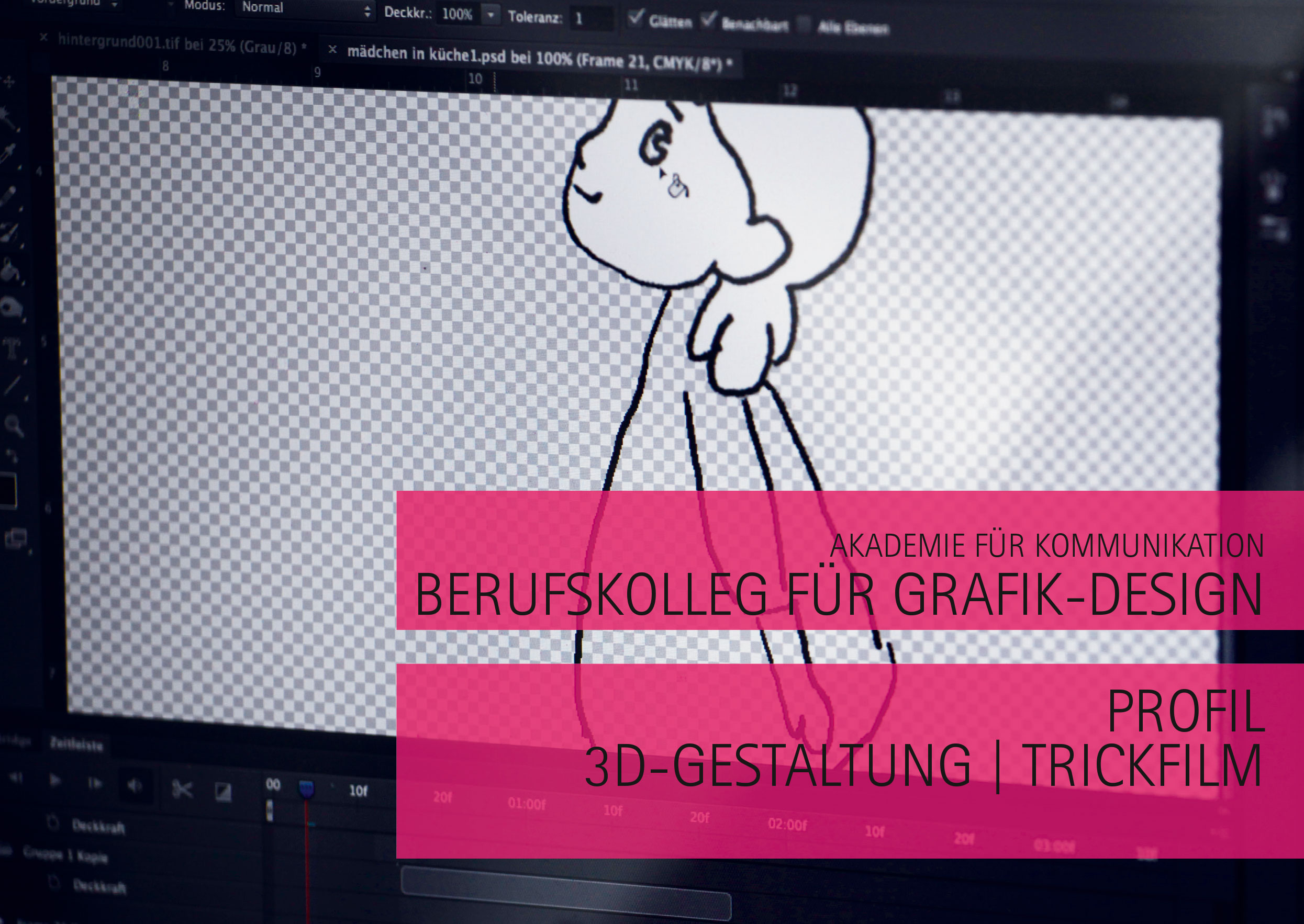 Medientechnik im Berufskolleg Grafik-Design