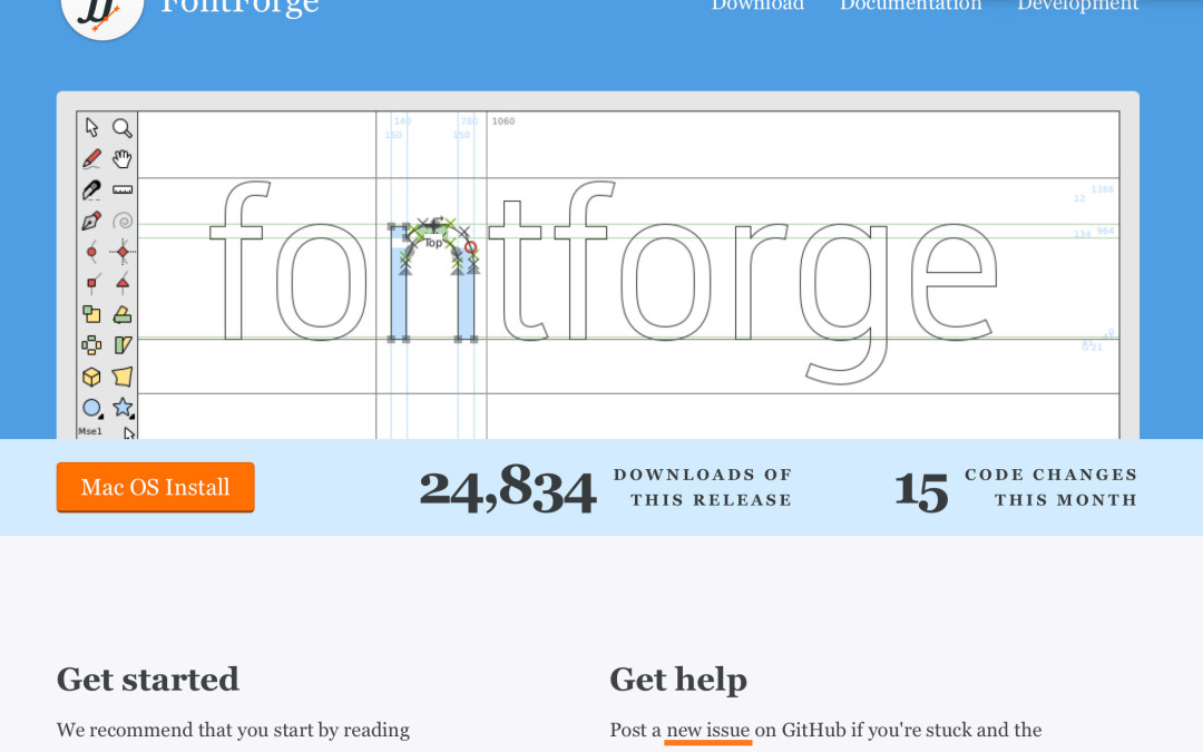 Schriften selbst erstellen: FontForge